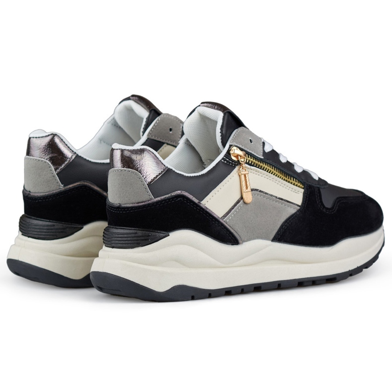 Ženska casual sportska obuća, crne tenisice crna 1