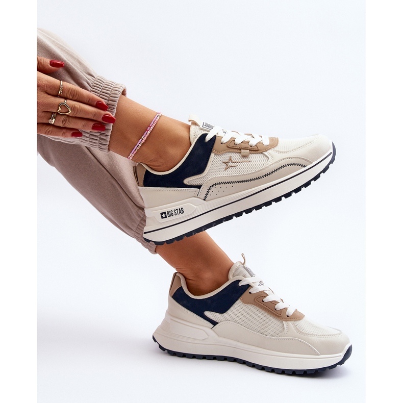 Ženske tenisice Big Star NN274A092 Bež 1