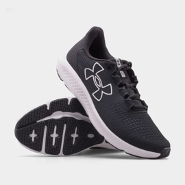 Under Armour Charged Pursuit 3 M tenisice za trčanje 3026518-001 crno 1