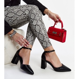 Crne Artje salonke na visoku petu crna 1