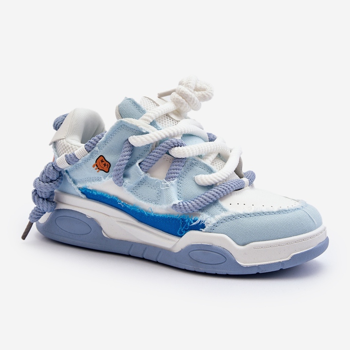 Ženske tenisice s debelim vezicama, plava Miatora 1