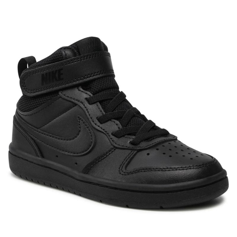 Nike tenisice Court Borough Mid 2 Jr CD7783-001 crna 1