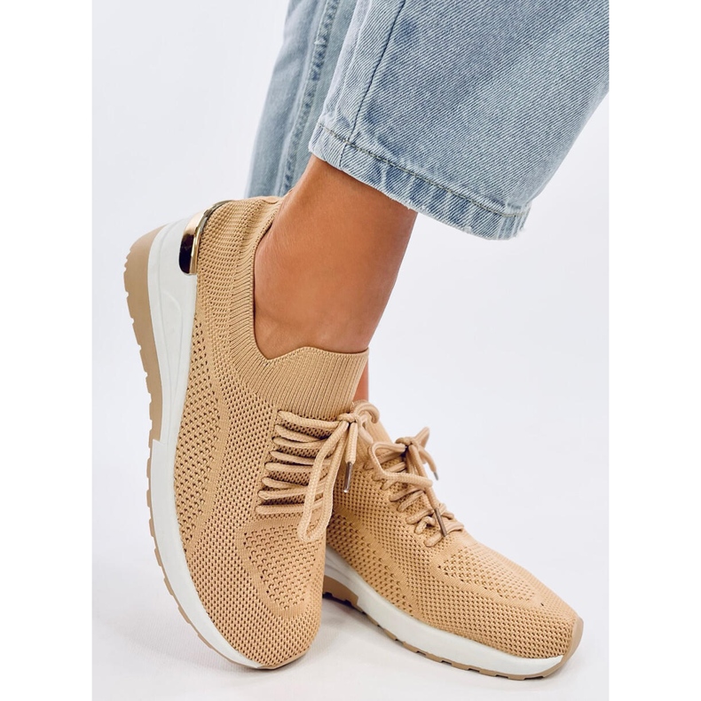 Faggio Khaki čarape bež 2