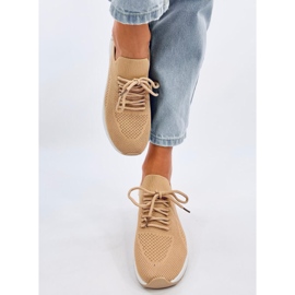 Faggio Khaki čarape bež 1