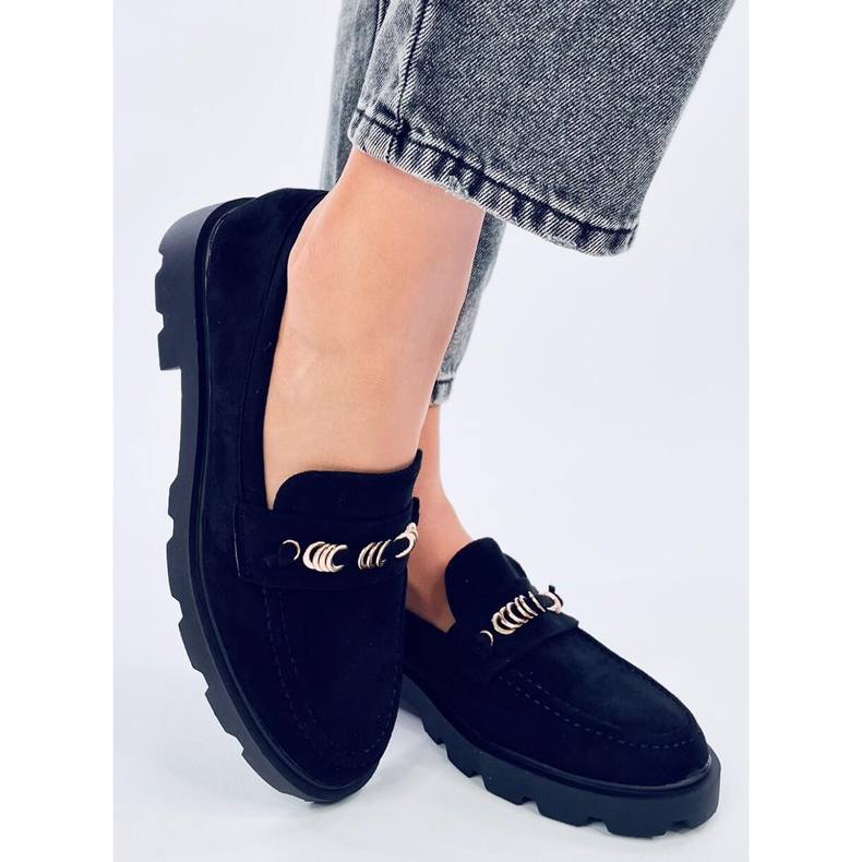 Molla crne ženske mokasine crna 1