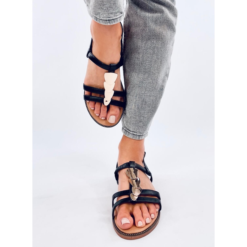 Hermine crne ženske sandale crna 1