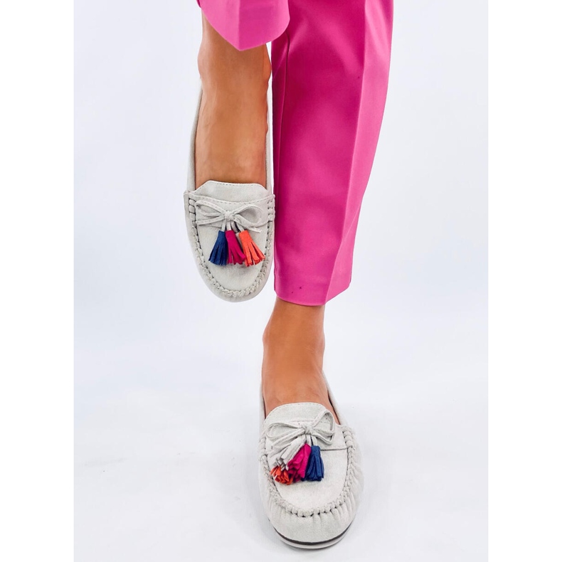 Tamla sive natikače s resama siva 1