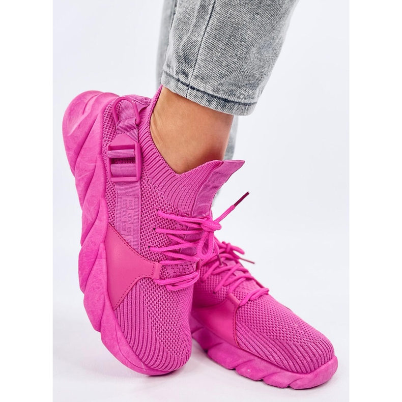 Wades Fuchsia sock tenisice ružičasta 1