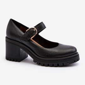 Zazoo 20166 Kožne cipele crne crna 1