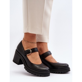 Zazoo 20166 Kožne cipele crne crna 2