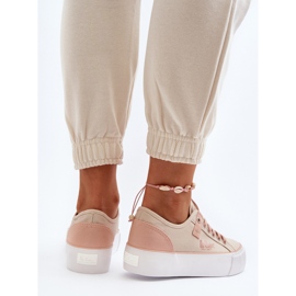 Lee Cooper LCW-24-31-2196 Ženske platnene tenisice, bež 2