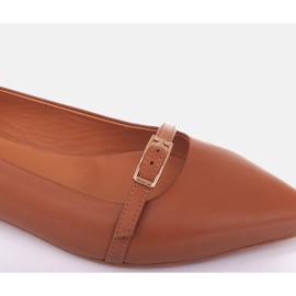 Marco Shoes Helenine balerinke smeđa 2