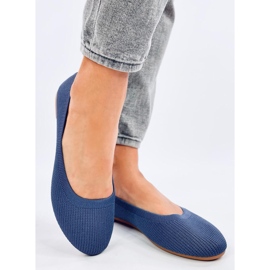 Cavaday Blue sock balerinke plava 1