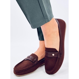 Yuriko Marrone mekane ženske mokasine smeđa 1