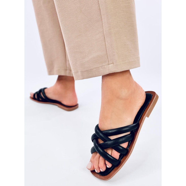 Zola Crne ženske papuče crna 2