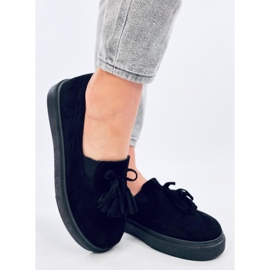 Krauss crne mokasine s resicama crna 2