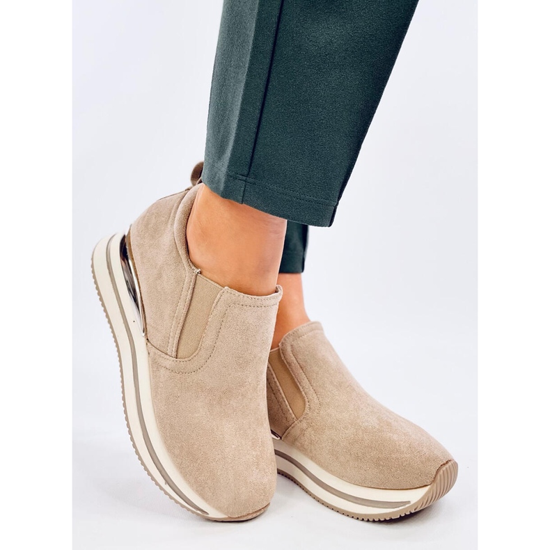 Boult Beige skrivene cipele na wedge bež 2