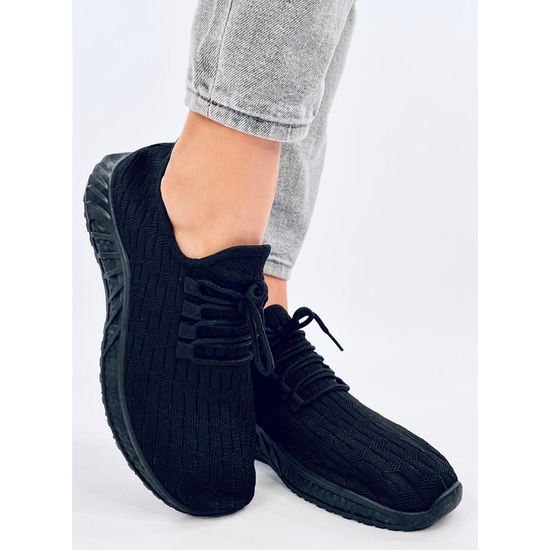 Barkes Allblack sock tenisice crno 1