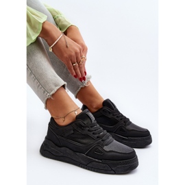 Ženske tenisice Big Star NN274666 crne crno 2