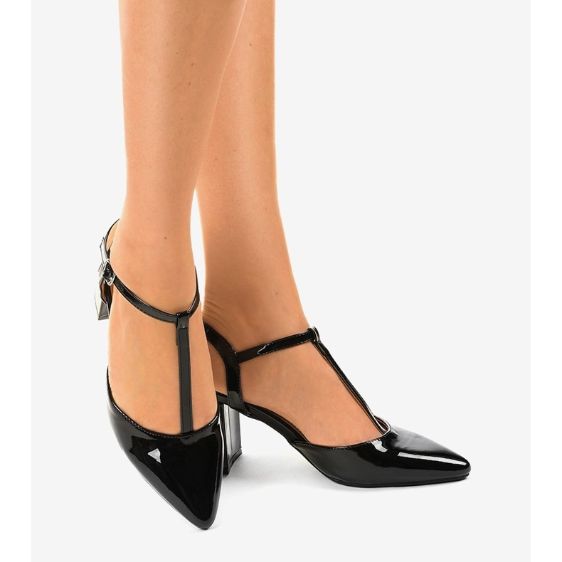 Crne crpke na stupu D85-17 crno 1