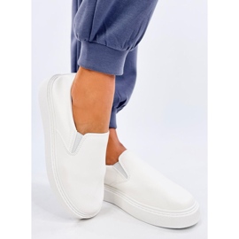 Allams Bijele slip-on tenisice bijela 1