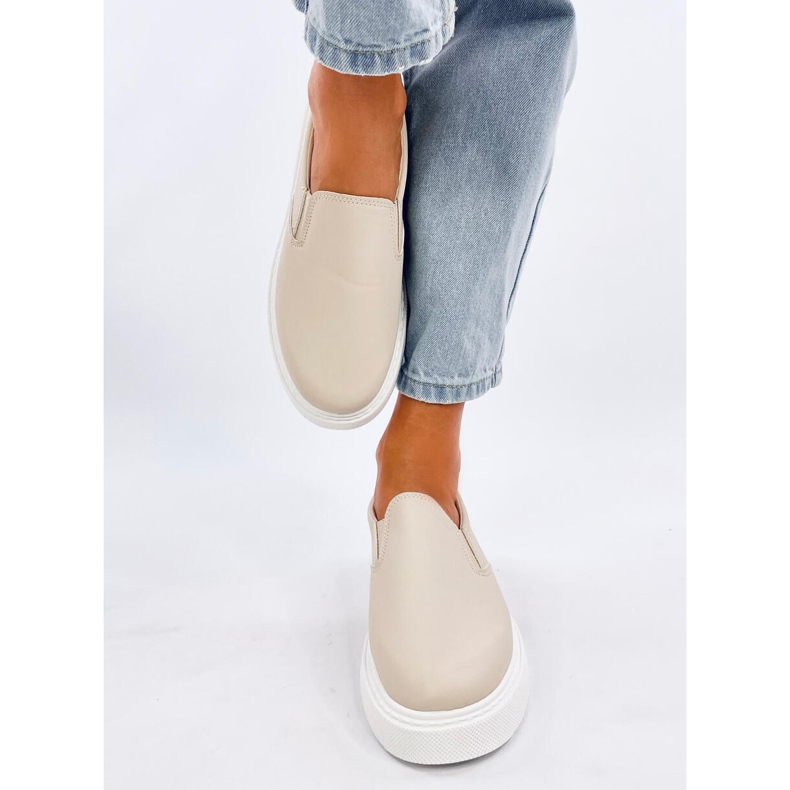 Allams Beige slip-on tenisice bež 1