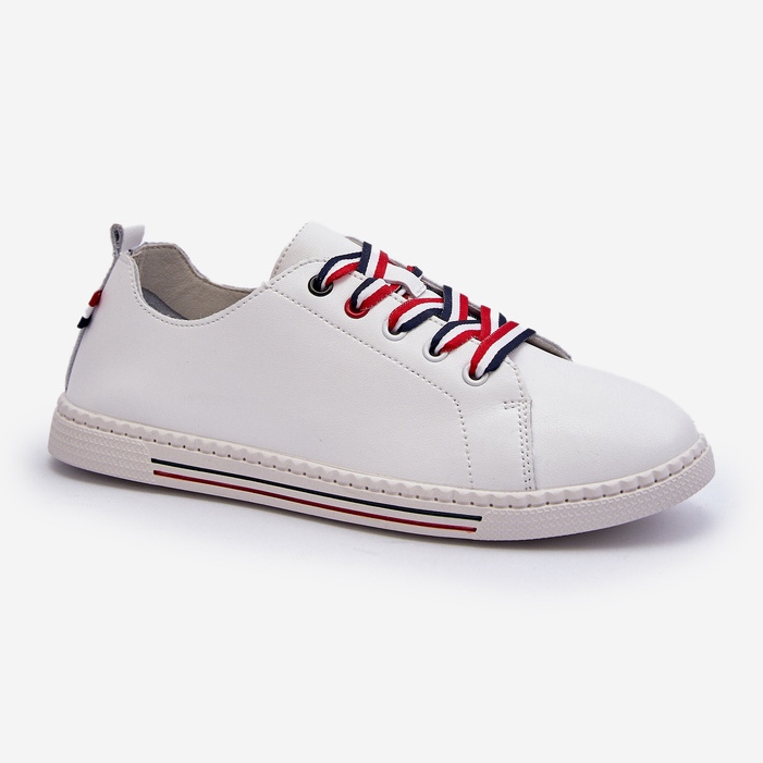 Vinceza Ženske kožne tenisice Bijele Litzy bijela 2