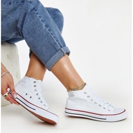 Bijele visoke Eliska tenisice bijela 1