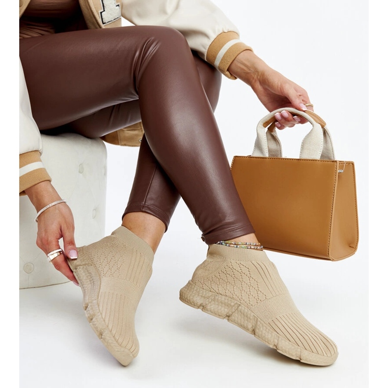 Tamno bež lagane sportske tenisice marke Vaclav 1