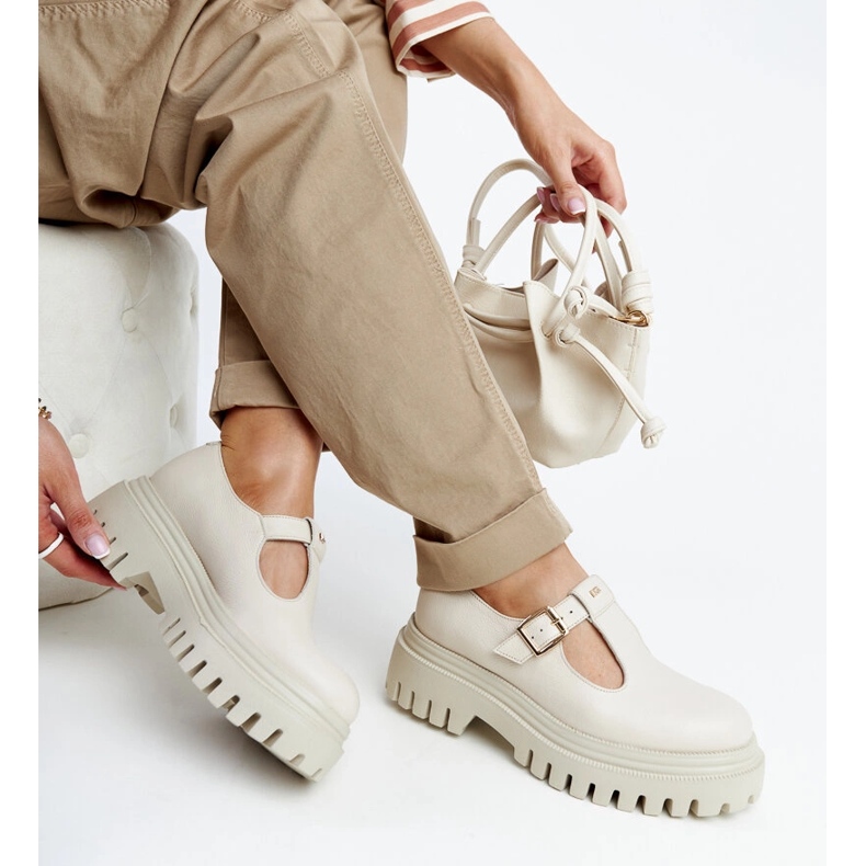 Karino bež kožne cipele 1