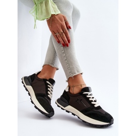 Ženske kožne tenisice Big Star NN274963 crne crna 1