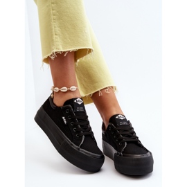 Ženske tenisice s platformom Lee Cooper LCW-24-31-2180 crne crna 2