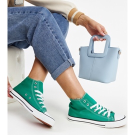 Zelene Eliska visoke tenisice zelena 1