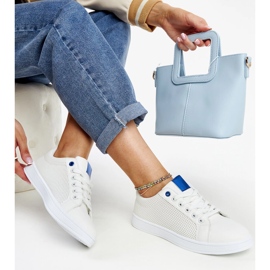 Bijele Semretove tenisice od eko kože bijela 1