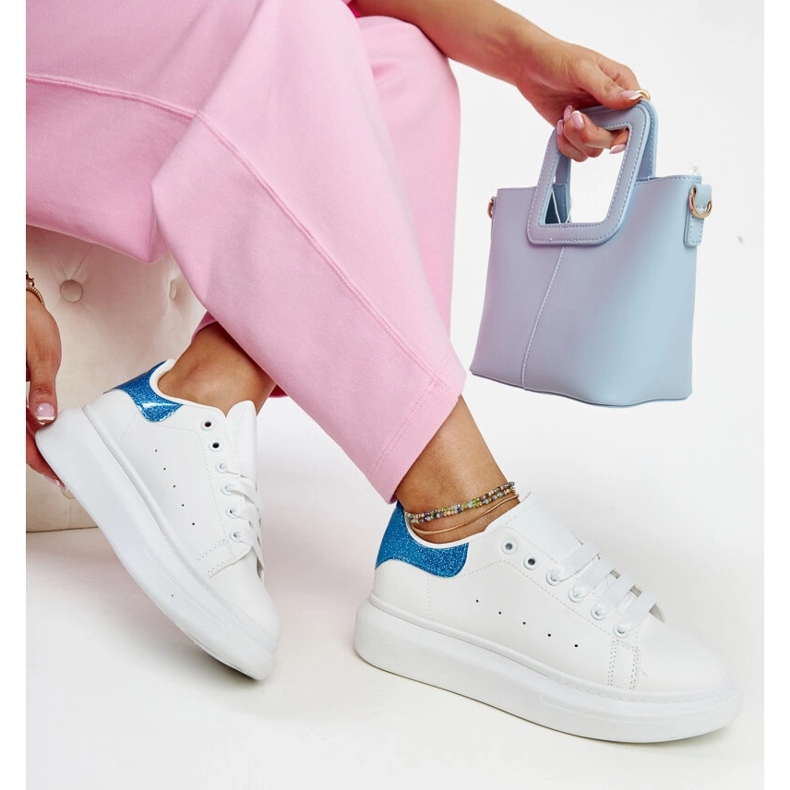 Fatimah bijele tenisice od eko kože bijela 1