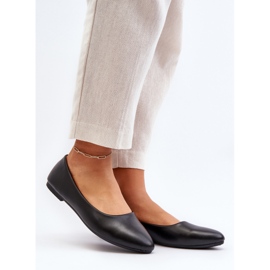 Ženske balerinke od eko kože crne Tindomiel crno 2