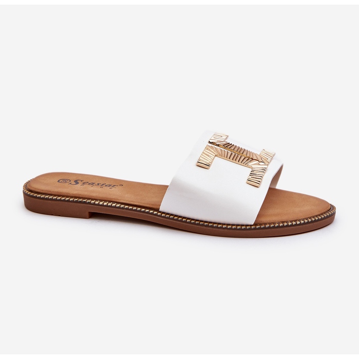 Seastar Ženske japanke s ukrasom, bijele Ollavia bijela 1