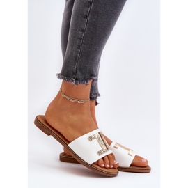 Seastar Ženske japanke s ukrasom, bijele Ollavia bijela 2