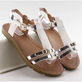 Ženske sandale JK-60 Bijela siva 1