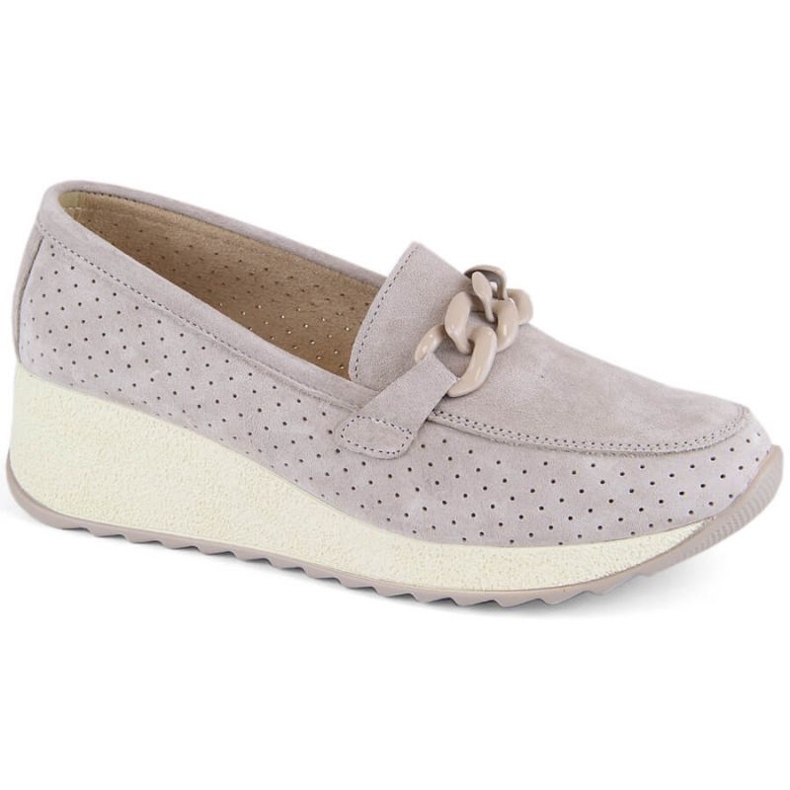 Filippo W PAW507A bež kožne cipele od brušene kože 1