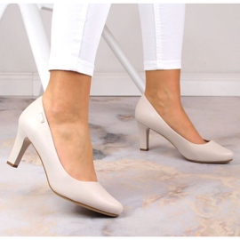 Sergio Leone W SK39AA salonke s visokom petom, svijetlosive 2