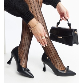 Vinceza Crne cipele s visokom petom iz Vinceze crna 1