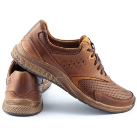 Polbut Muške sportske cipele J72 smeđe smeđa 4