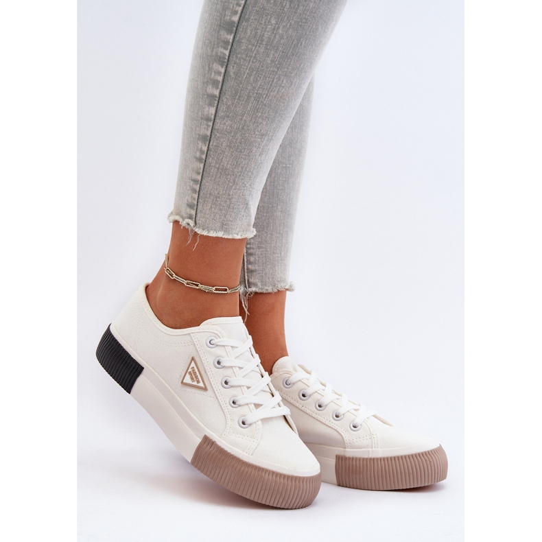 Ženske niske tenisice Bijele Enalae bijela 2