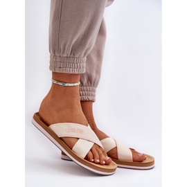 Big Star ženske japanke NN274A057 Bež 2