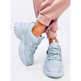 Bains Blue wedge tenisice plava 1