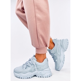 Bains Blue wedge tenisice plava 2