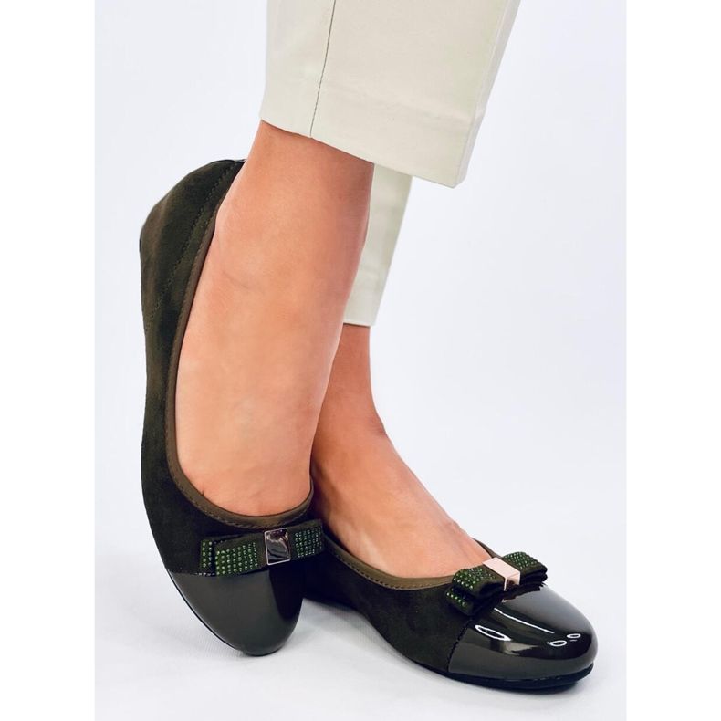 Abecas zelene balerinke na klin zelena 2