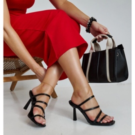 Crne Semira japanke na visoku petu crno 1