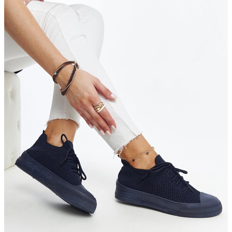 Mornarsko plave lagane sportske tenisice marke Senaida plava 1